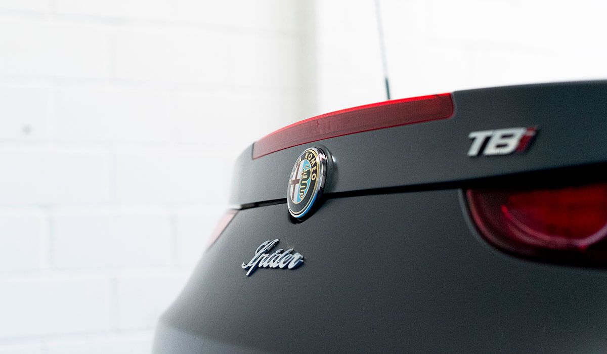 Alfa Spider boot